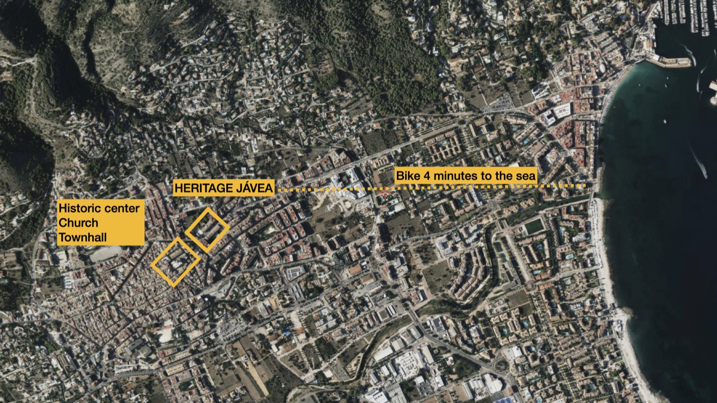 Heritage Jávea — 4 minutes to the sea by bike